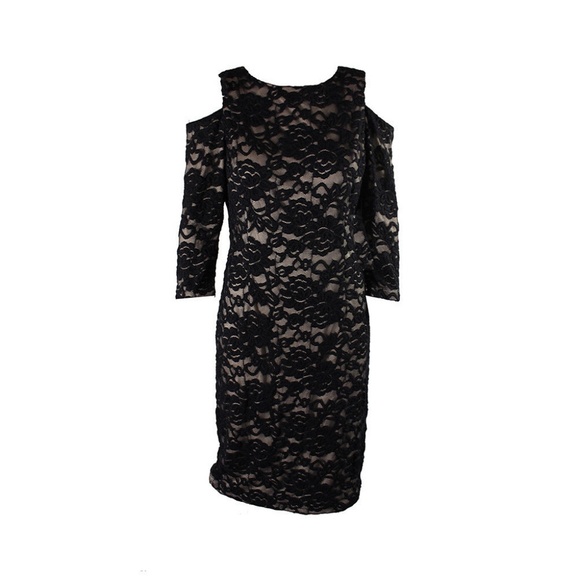 jessica howard black lace dress